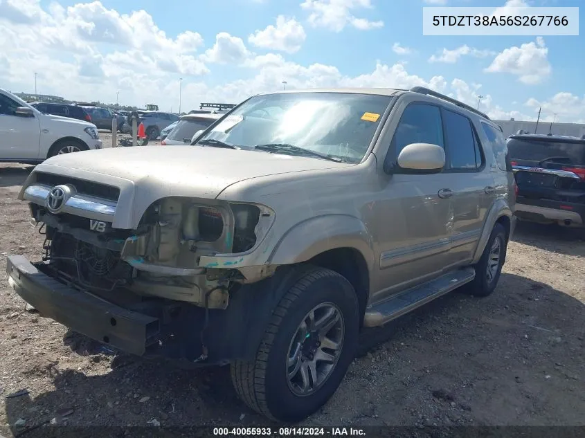 5TDZT38A56S267766 2006 Toyota Sequoia Limited V8