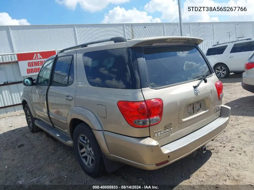 5TDZT38A56S267766 2006 Toyota Sequoia Limited V8