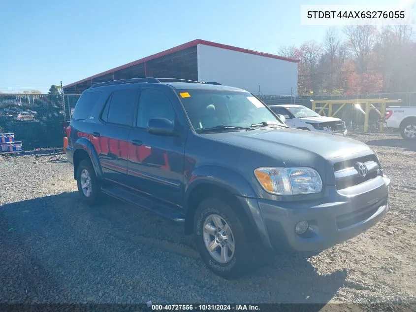 2006 Toyota Sequoia Sr5 V8 VIN: 5TDBT44AX6S276055 Lot: 40727556