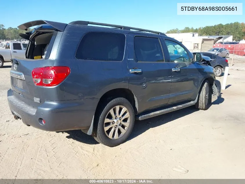 5TDBY68A98S005661 2008 Toyota Sequoia Limited