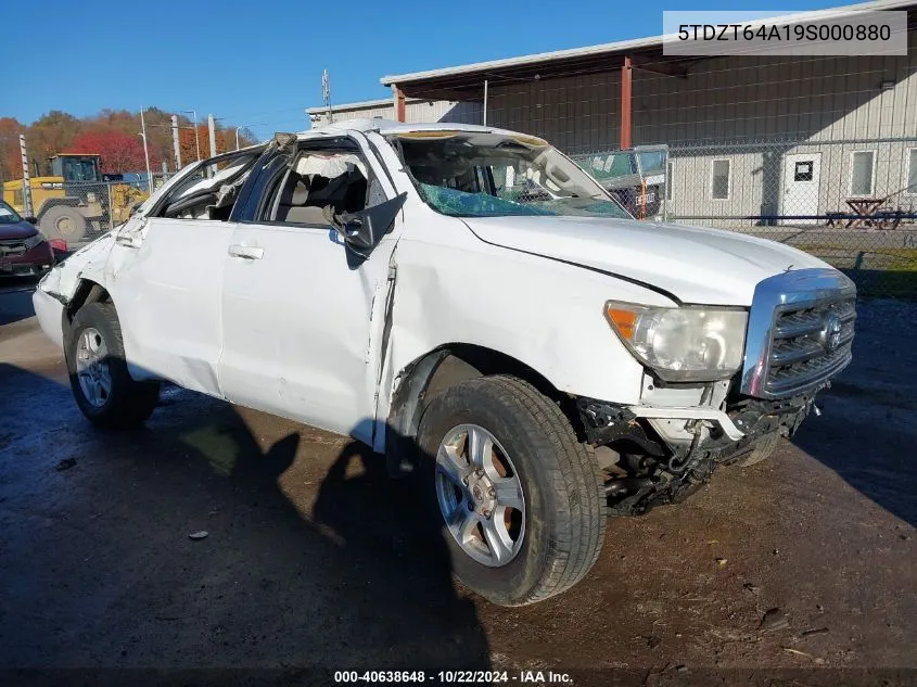 2009 Toyota Sequoia Sr5 4.7L V8 VIN: 5TDZT64A19S000880 Lot: 40638648