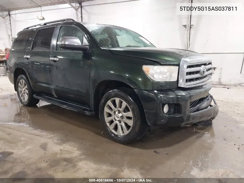 2010 Toyota Sequoia Platinum VIN: 5TDDY5G15AS037811 Lot: 40516686