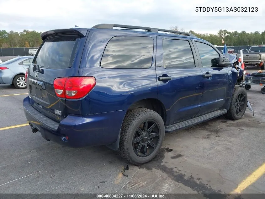 2010 Toyota Sequoia Platinum 5.7L V8 VIN: 5TDDY5G13AS032123 Lot: 40804227