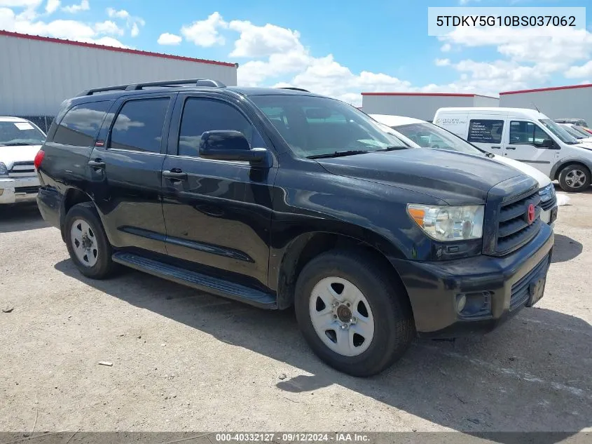 5TDKY5G10BS037062 2011 Toyota Sequoia Limited