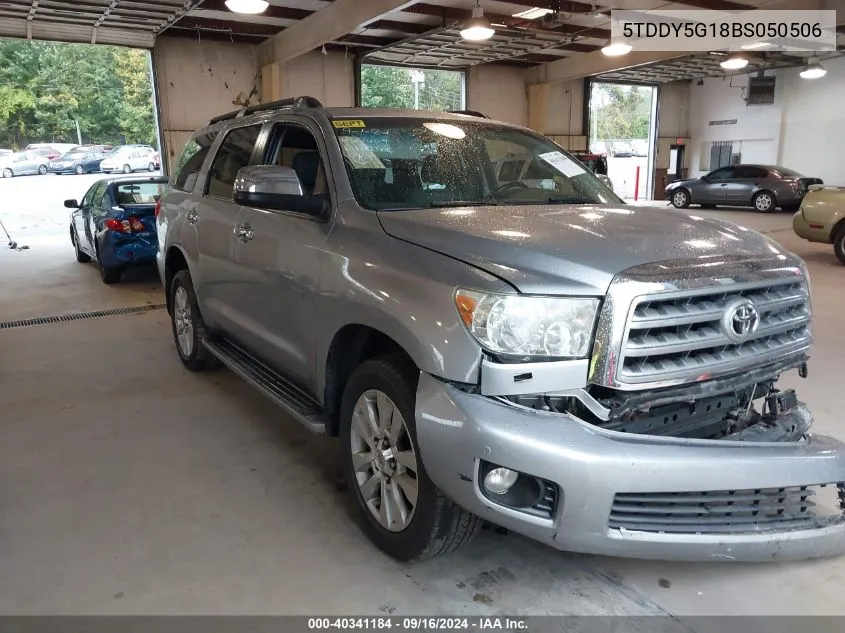 2011 Toyota Sequoia Platinum VIN: 5TDDY5G18BS050506 Lot: 40341184