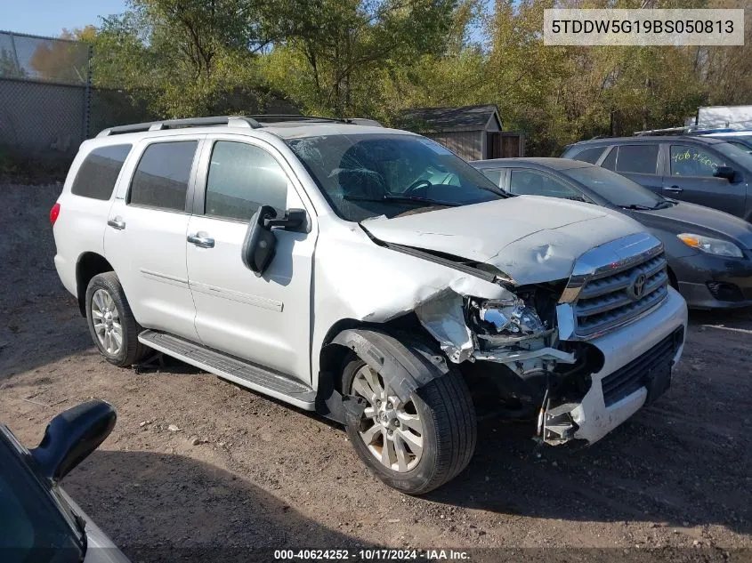 2011 Toyota Sequoia Platinum 5.7L V8 VIN: 5TDDW5G19BS050813 Lot: 40624252