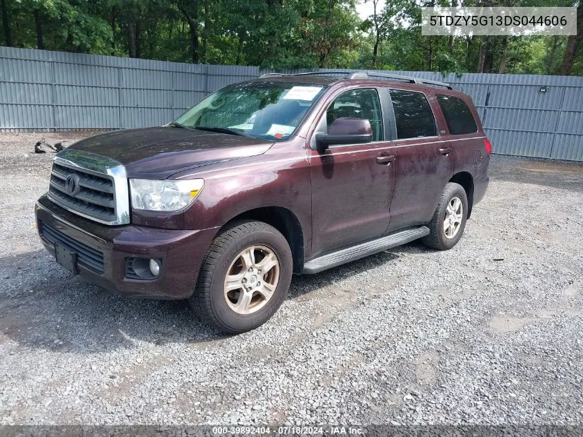 2013 Toyota Sequoia Sr5 VIN: 5TDZY5G13DS044606 Lot: 39892404