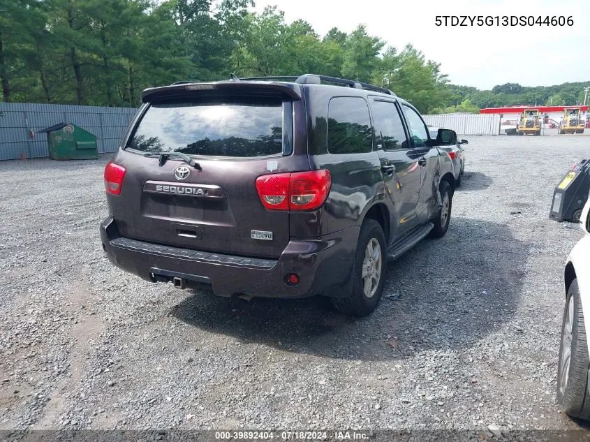 2013 Toyota Sequoia Sr5 VIN: 5TDZY5G13DS044606 Lot: 39892404