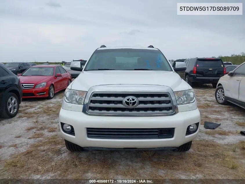 2013 Toyota Sequoia Platinum 5.7L V8 VIN: 5TDDW5G17DS089709 Lot: 40588172