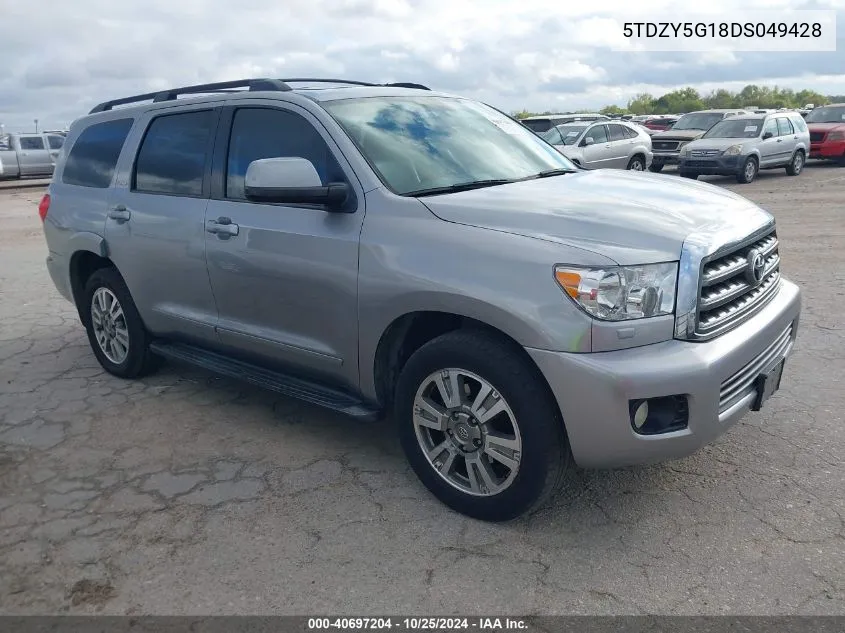 2013 Toyota Sequoia Sr5 5.7L V8 VIN: 5TDZY5G18DS049428 Lot: 40697204