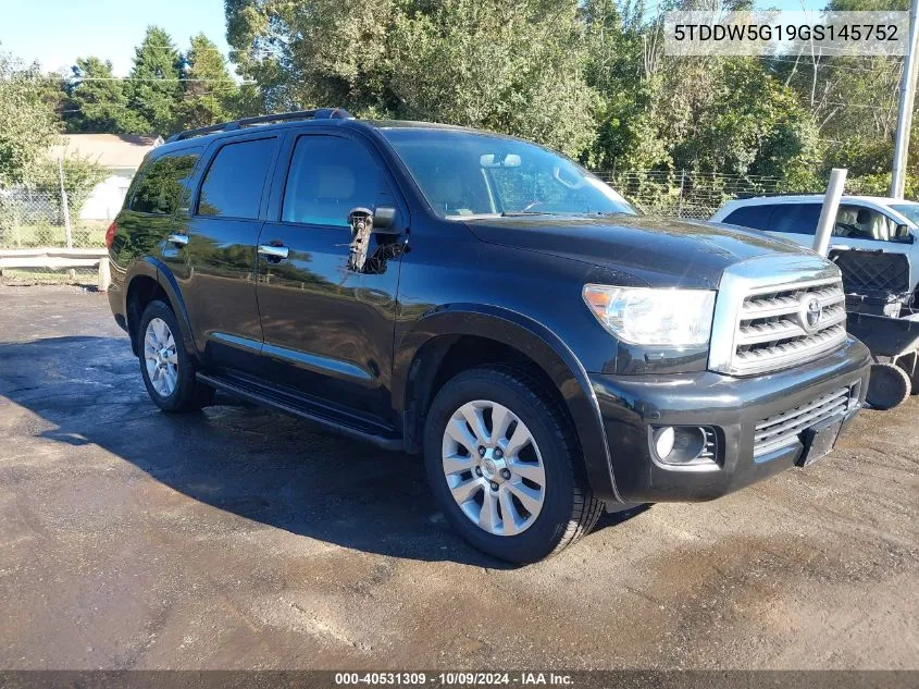 5TDDW5G19GS145752 2016 Toyota Sequoia Platinum 5.7L V8