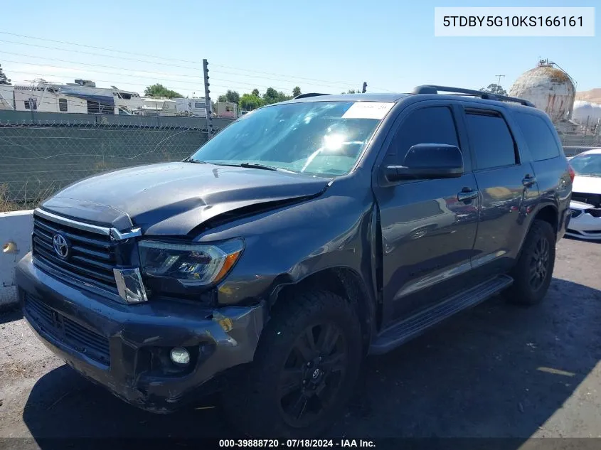 2019 Toyota Sequoia Trd Sport VIN: 5TDBY5G10KS166161 Lot: 39888720