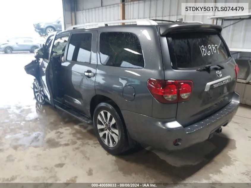 5TDKY5G17LS074479 2020 Toyota Sequoia Limited