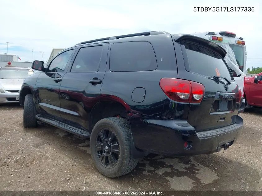 5TDBY5G17LS177336 2020 Toyota Sequoia Trd Sport