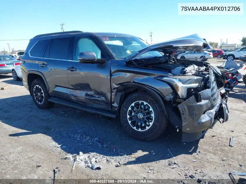 7SVAAABA4PX012706 2023 Toyota Sequoia Sr5