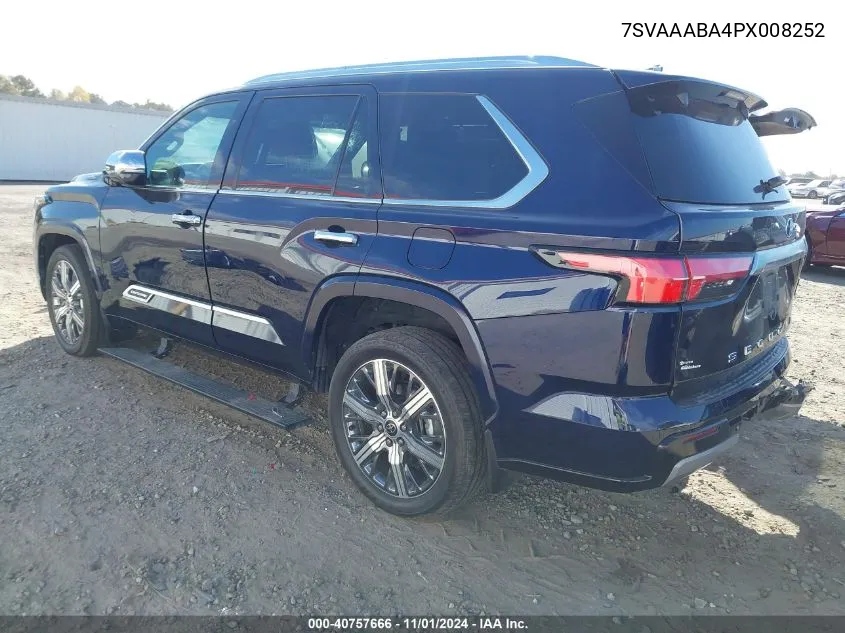 7SVAAABA4PX008252 2023 Toyota Sequoia Capstone