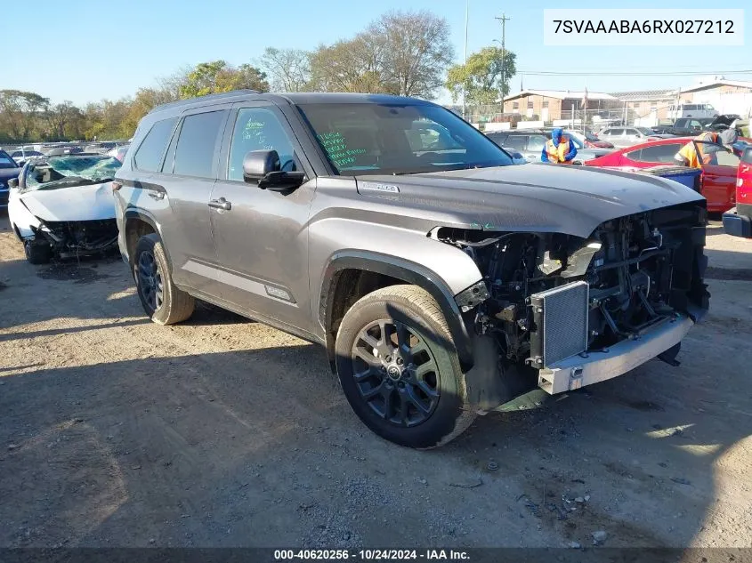 7SVAAABA6RX027212 2024 Toyota Sequoia Sr5/Ltd/Platinum/Capstone/Trd Pro