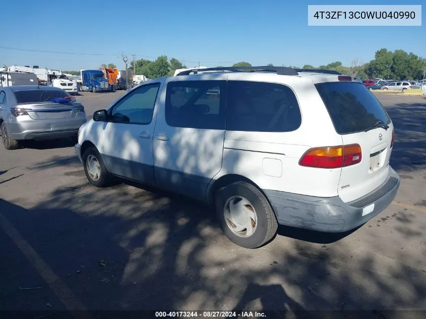 4T3ZF13C0WU040990 1998 Toyota Sienna Le