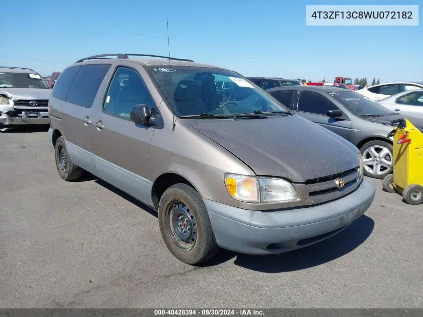 1998 Toyota Sienna Le VIN: 4T3ZF13C8WU072182 Lot: 40428394