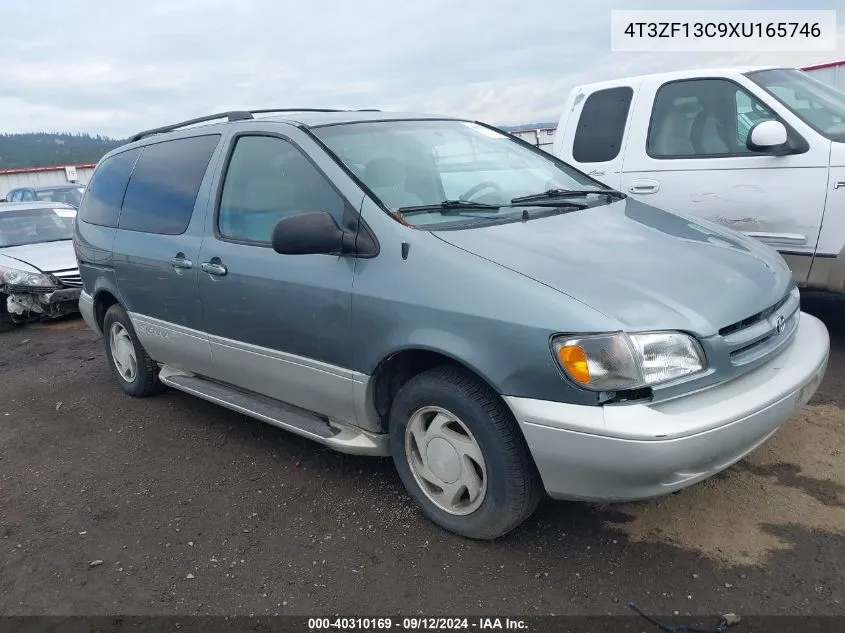 1999 Toyota Sienna Xle VIN: 4T3ZF13C9XU165746 Lot: 40310169