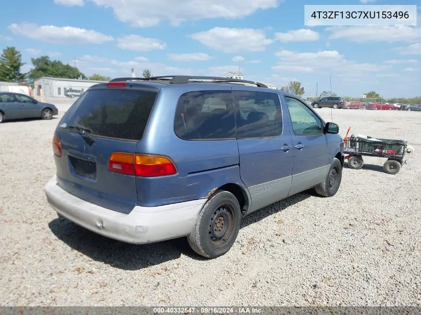 1999 Toyota Sienna Le VIN: 4T3ZF13C7XU153496 Lot: 40332547