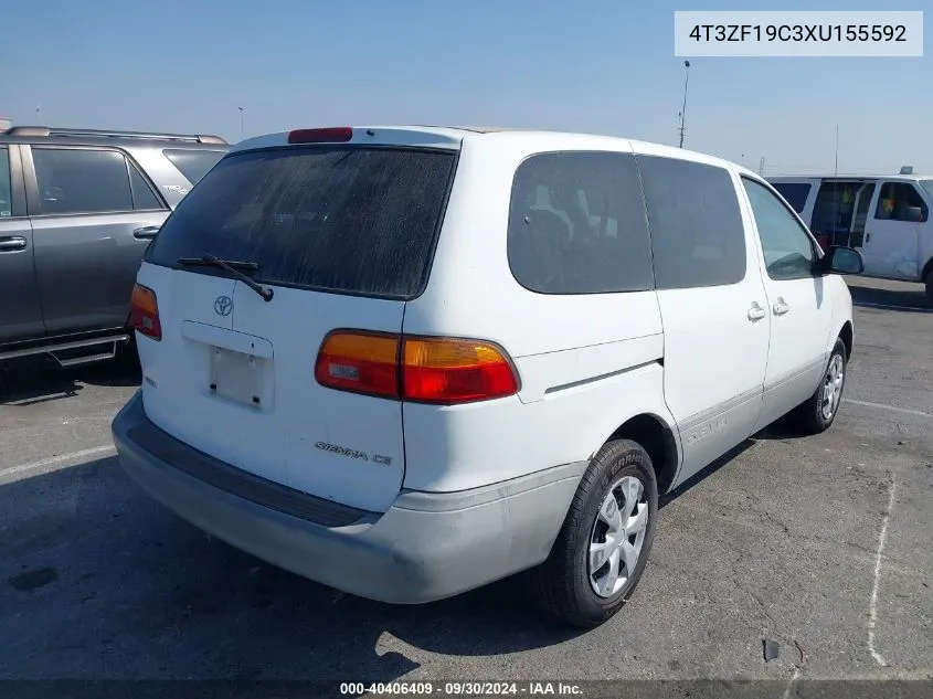 4T3ZF19C3XU155592 1999 Toyota Sienna Ce