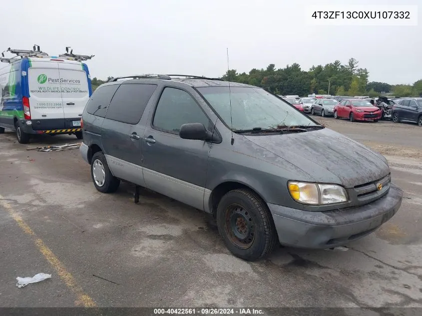 1999 Toyota Sienna Le/Xle VIN: 4T3ZF13C0XU107332 Lot: 40422561