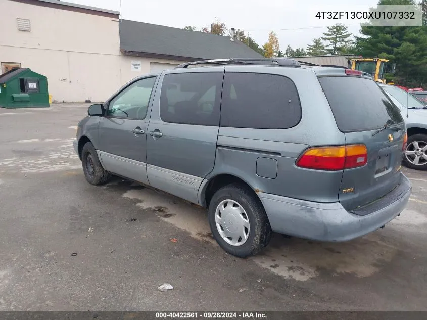 1999 Toyota Sienna Le/Xle VIN: 4T3ZF13C0XU107332 Lot: 40422561