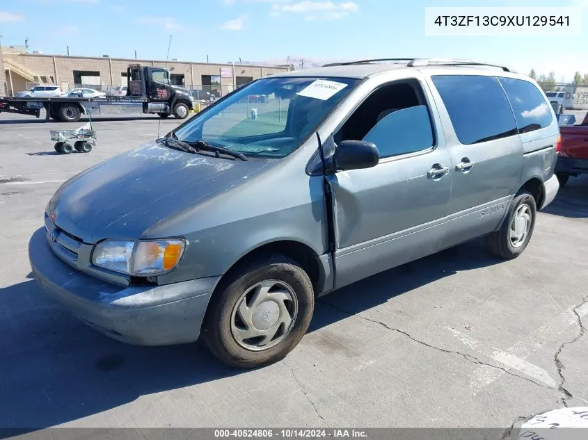 1999 Toyota Sienna Le VIN: 4T3ZF13C9XU129541 Lot: 40524806