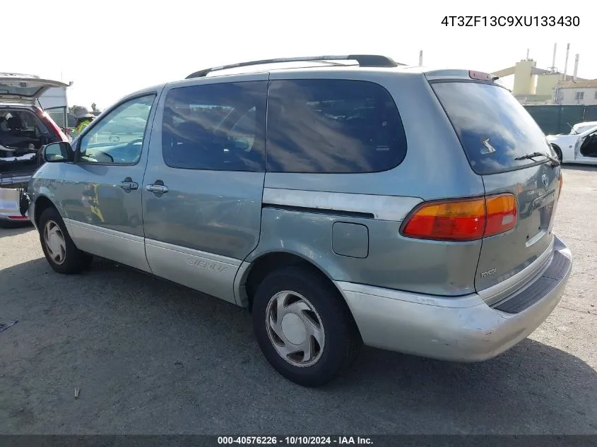 1999 Toyota Sienna Xle VIN: 4T3ZF13C9XU133430 Lot: 40576226