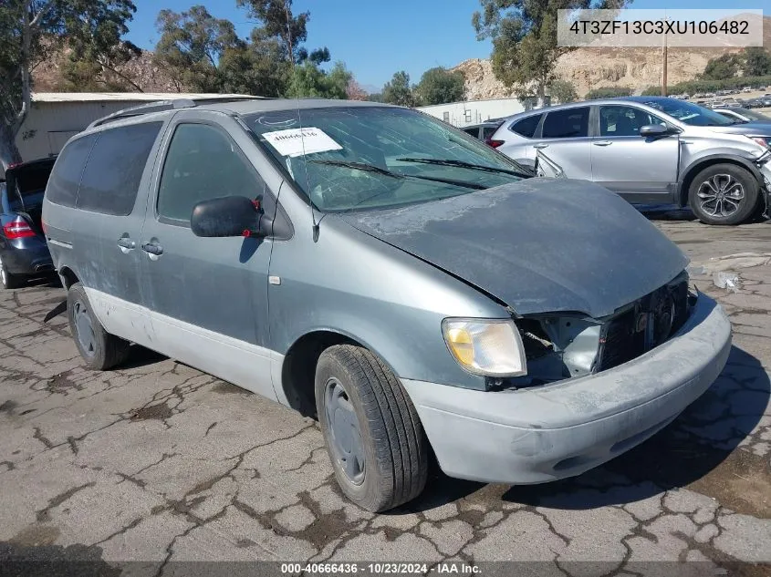 4T3ZF13C3XU106482 1999 Toyota Sienna Le