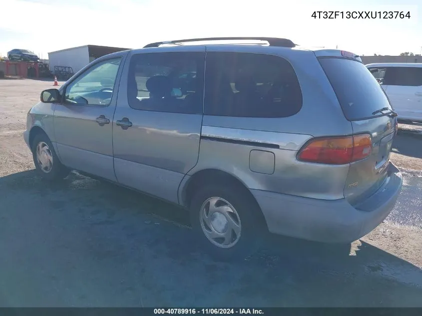 1999 Toyota Sienna Le VIN: 4T3ZF13CXXU123764 Lot: 40789916