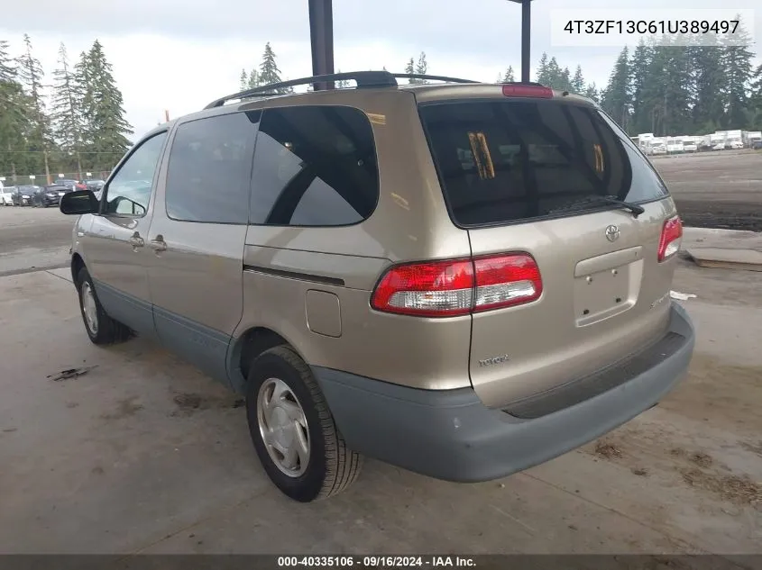 4T3ZF13C61U389497 2001 Toyota Sienna Le/Xle