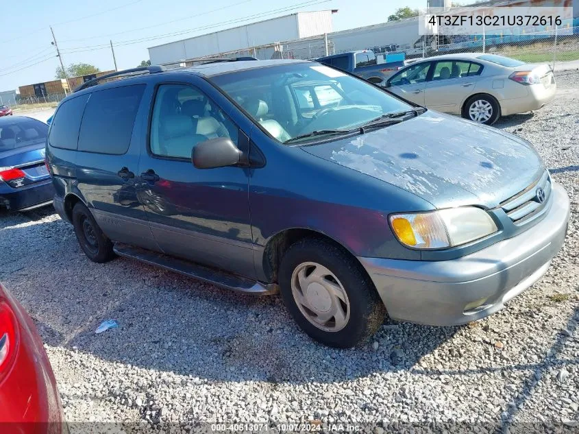 2001 Toyota Sienna Xle VIN: 4T3ZF13C21U372616 Lot: 40513071