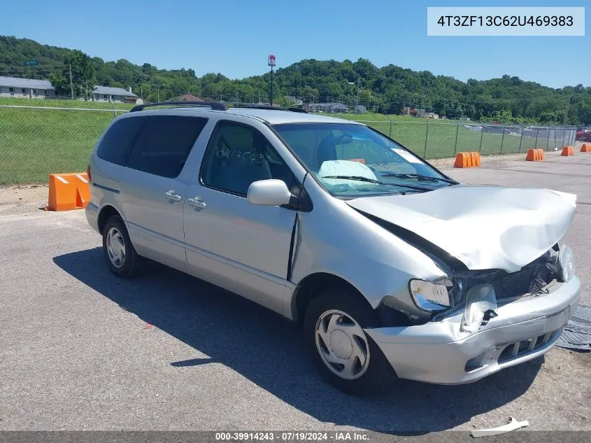 2002 Toyota Sienna Le VIN: 4T3ZF13C62U469383 Lot: 39914243