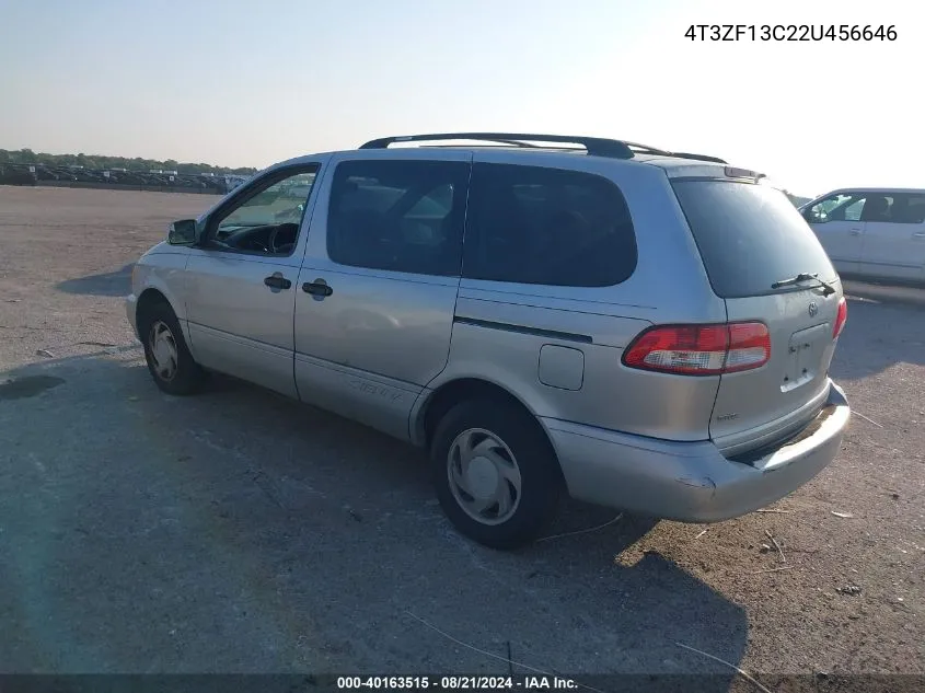 4T3ZF13C22U456646 2002 Toyota Sienna Le