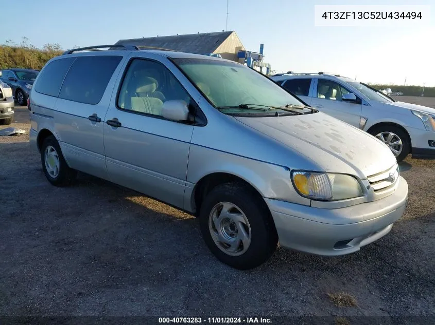 4T3ZF13C52U434494 2002 Toyota Sienna Le