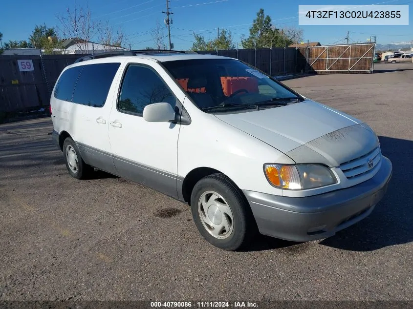 2002 Toyota Sienna Le/Xle VIN: 4T3ZF13C02U423855 Lot: 40790086