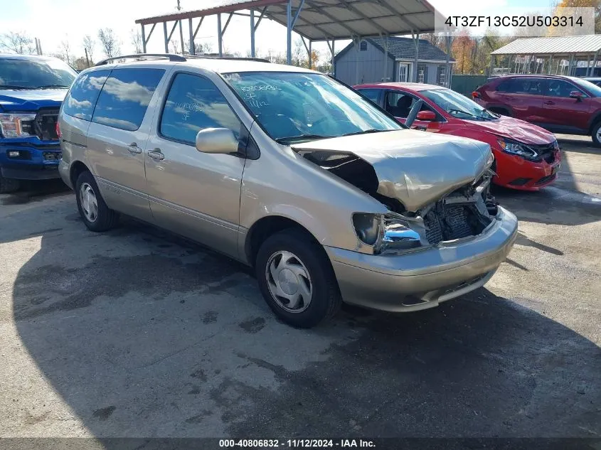 4T3ZF13C52U503314 2002 Toyota Sienna Le