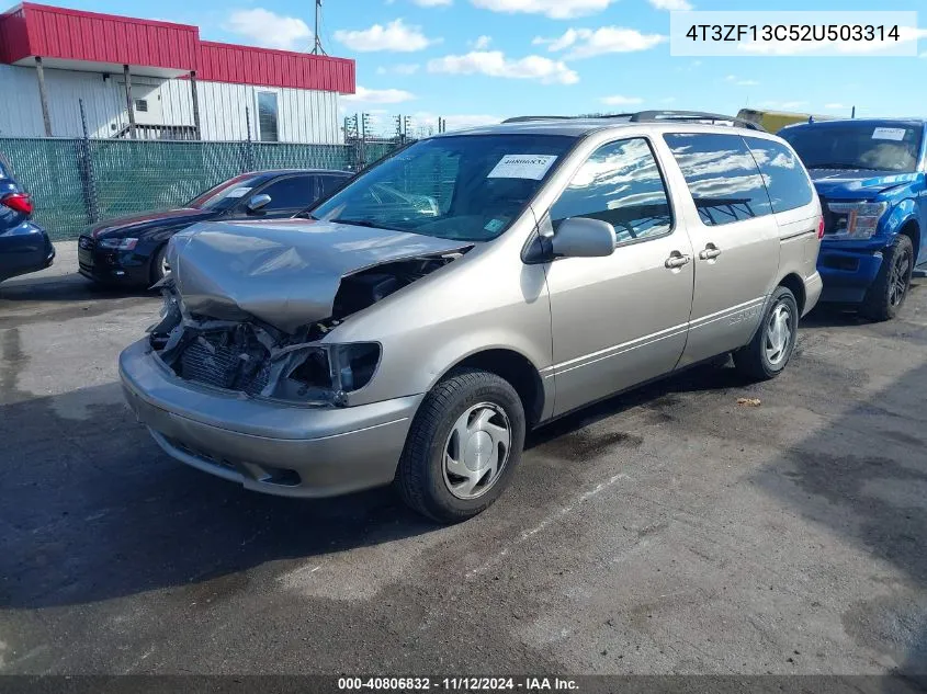 4T3ZF13C52U503314 2002 Toyota Sienna Le