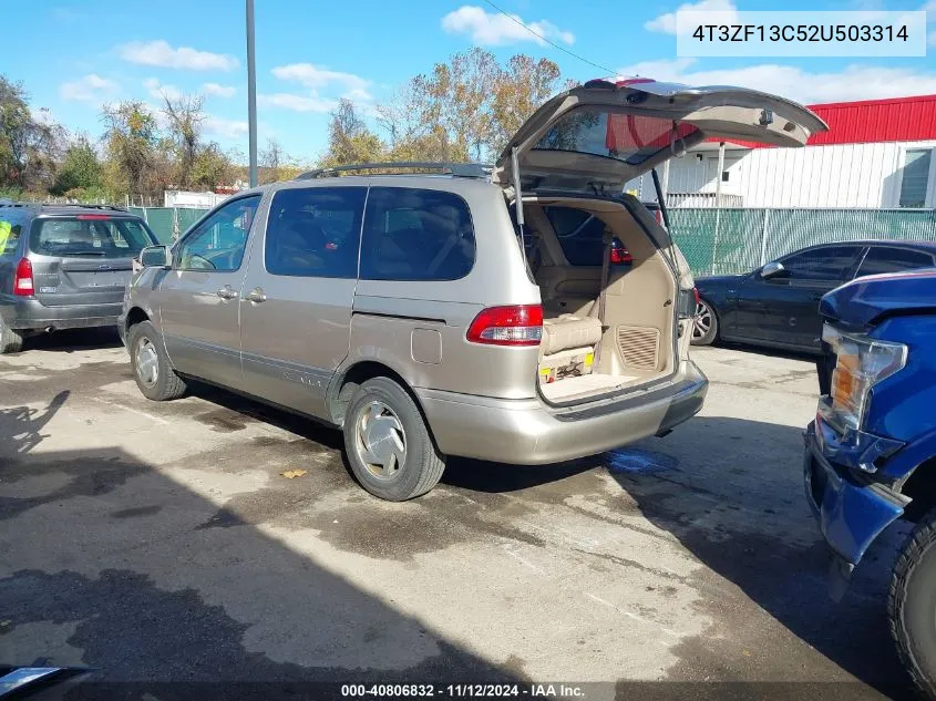 4T3ZF13C52U503314 2002 Toyota Sienna Le