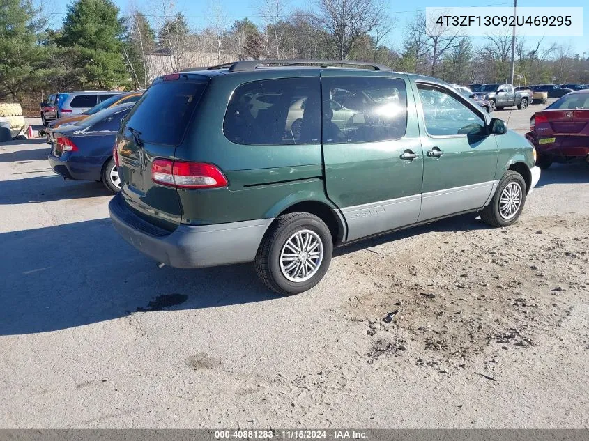 2002 Toyota Sienna Le VIN: 4T3ZF13C92U469295 Lot: 40881283