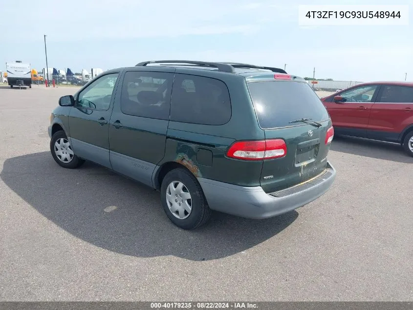 4T3ZF19C93U548944 2003 Toyota Sienna Ce