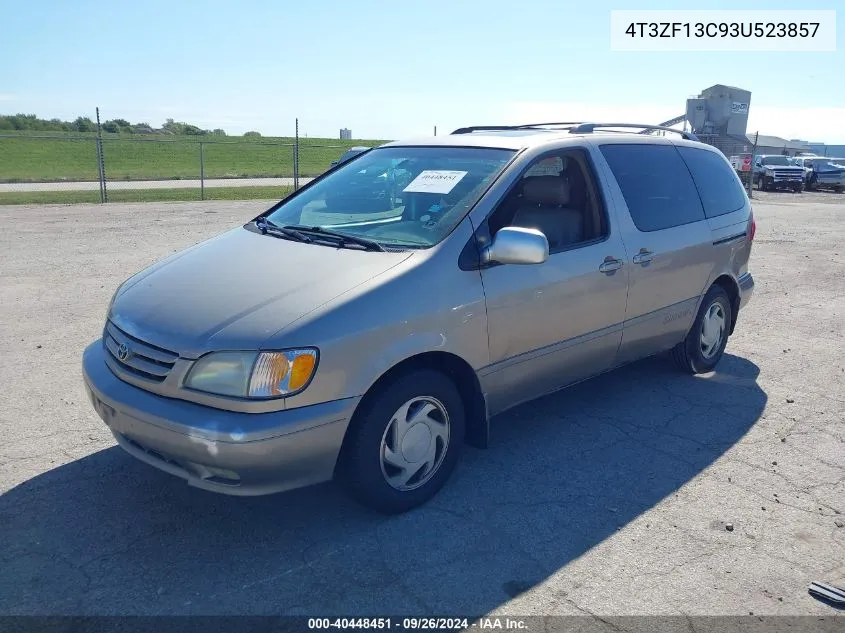 2003 Toyota Sienna Le/Xle VIN: 4T3ZF13C93U523857 Lot: 40448451