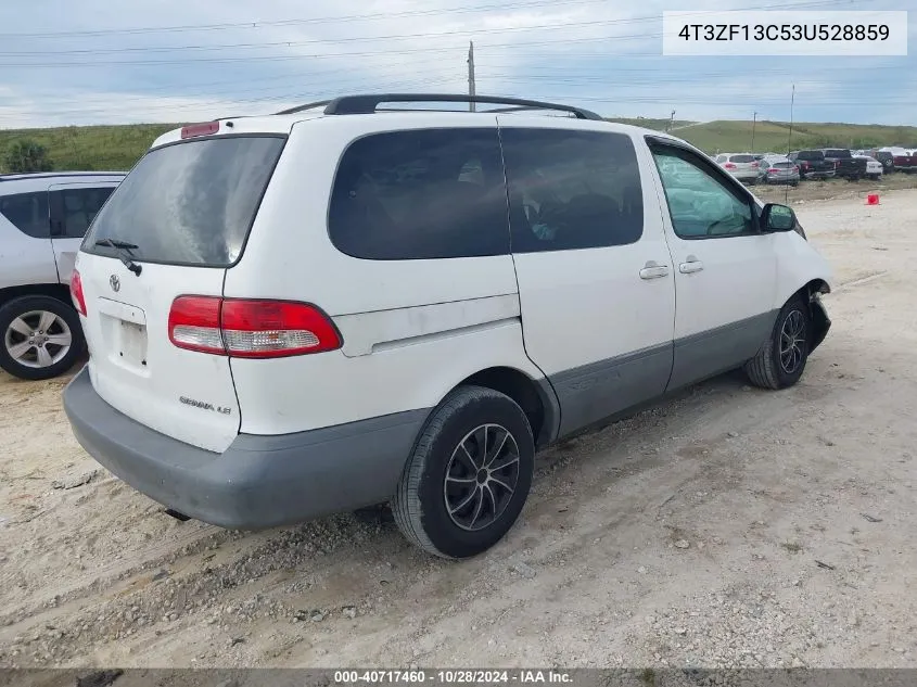 2003 Toyota Sienna Le VIN: 4T3ZF13C53U528859 Lot: 40717460