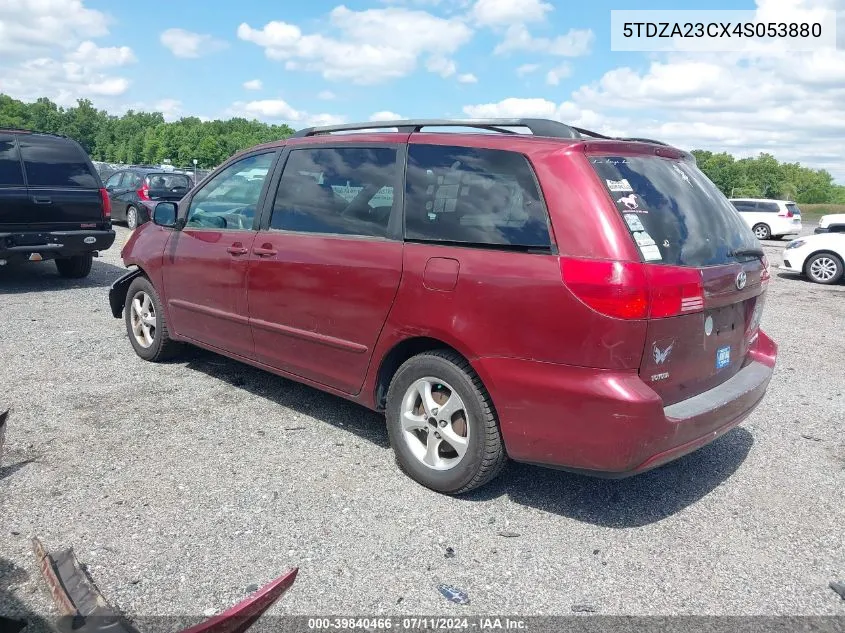 2004 Toyota Sienna Le VIN: 5TDZA23CX4S053880 Lot: 39840466