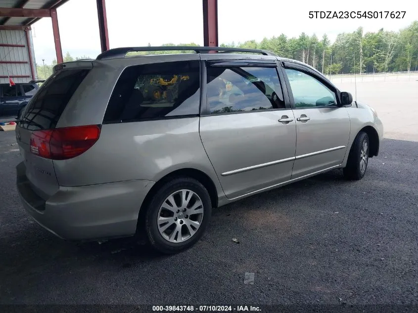 5TDZA23C54S017627 2004 Toyota Sienna Le