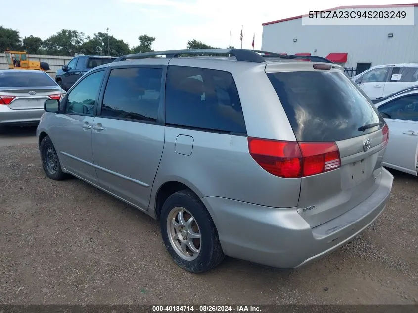 5TDZA23C94S203249 2004 Toyota Sienna Le