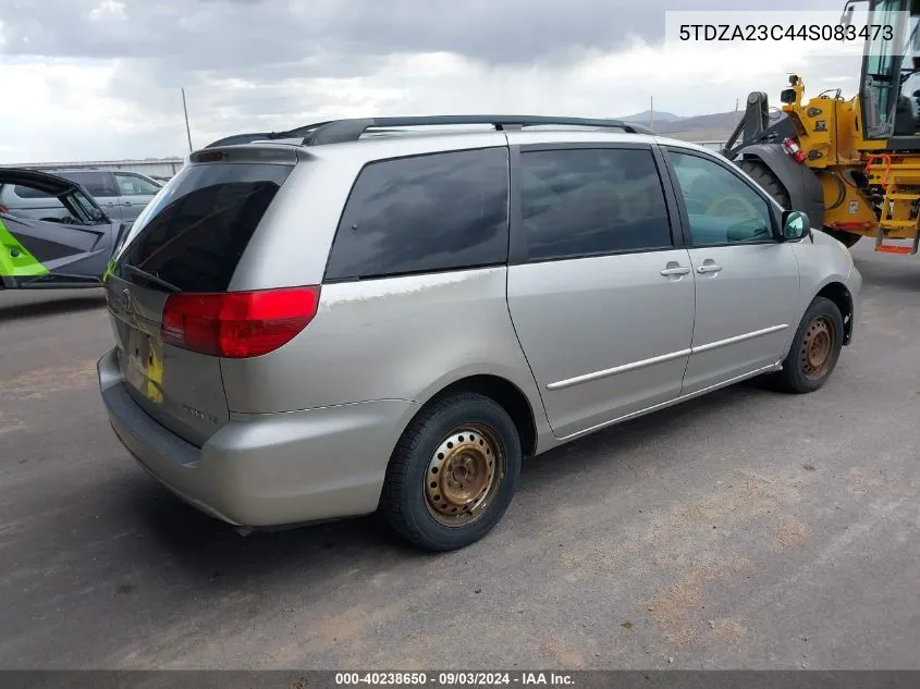 2004 Toyota Sienna Le VIN: 5TDZA23C44S083473 Lot: 40238650