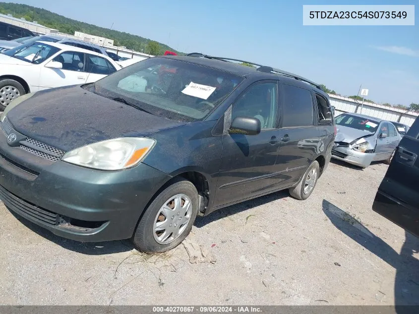 5TDZA23C54S073549 2004 Toyota Sienna Le